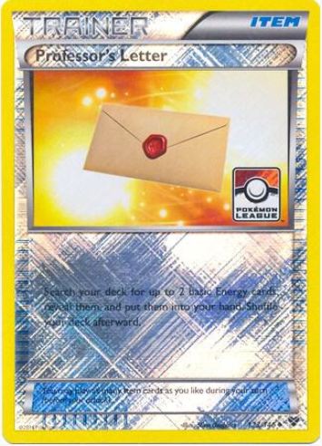 Professors Letter - 123/146 (Pokemon League)